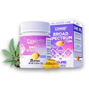 Dime Industries Balanced Line “Evening” CBN Softgels