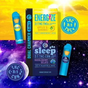 Cookies – 1G Energize/Sleep Dual Chamber Terpology Vape