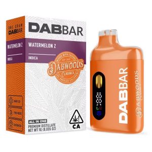 Dabwoods DABBAR CLASSICS 2.0 DISTILLATE 1G WATERMELON Z