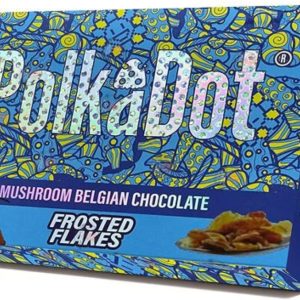 POLKA DOT MUSHROOM BELGIAN CHOCOLATE FROSTED FLAKES