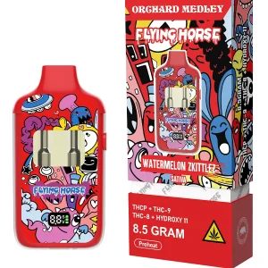 Watemenlon Skittlez Flying Horse Orchard Medley Blend Disposable 8.5G