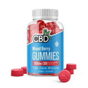 CBDfx Mixed Berry Gummies 1500mg