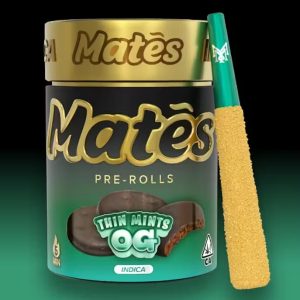 Muha Meds - Thin Mints OG - 3g Mates Infused Pre-Rolls - 5pk 3.0 grams