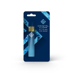 Crystal Clear - Apple Fritter - 1g Full Spectrum Live Resin All In One Vape