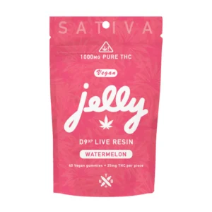 Watermelon Live Resin Gummies D9XP