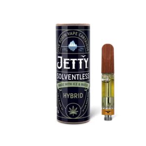 Jetty Extracts Strawberries & Cream Solventless Vape Cartridge