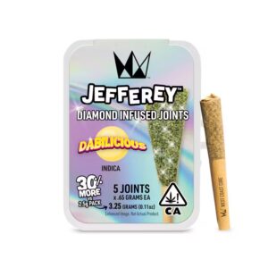 Dabilicious - Jefferey Infused Joint .65g 5 Pack