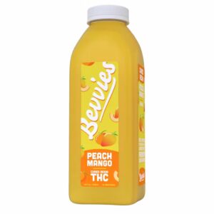 Bevvies Cured Resin Peach Mango 16oz Drink